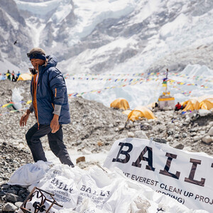 Bally защитит горы от мусора
